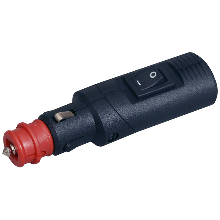 Procar, Male Plug 12/24v 8amp With Switch