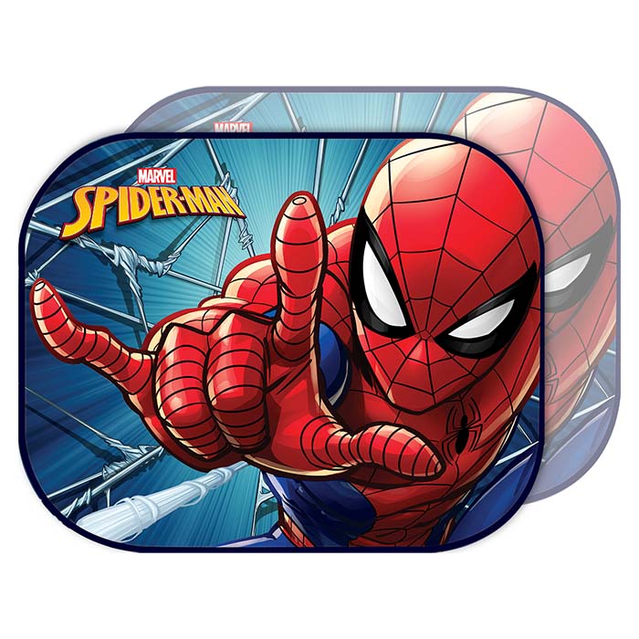 Disney, Solskydd Spiderman 2 Stk. 44x35 cm