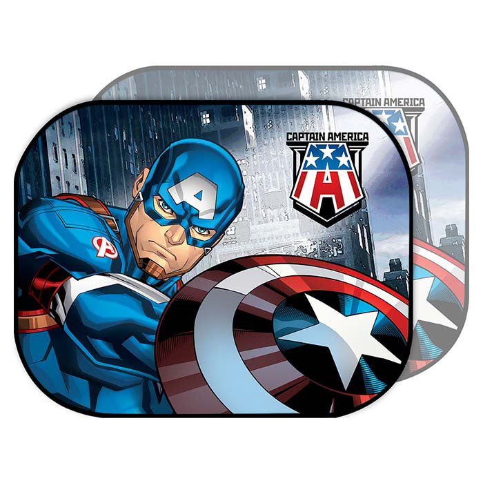 Disney, Solskydd Captain America 2 Stk. 44x35 cm