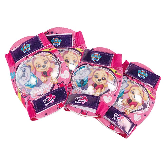 Disney, Paw Patrol Knä & Armbågsskydd Rosa