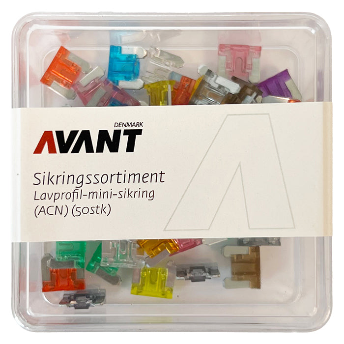 Avant, Säkringssortiment Lågprofil-mini-säkring (acn)