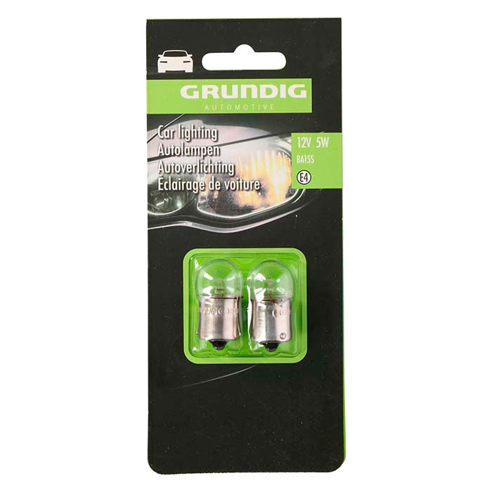 Grundig, Billampor R5W 12V BA15S - 2 St.
