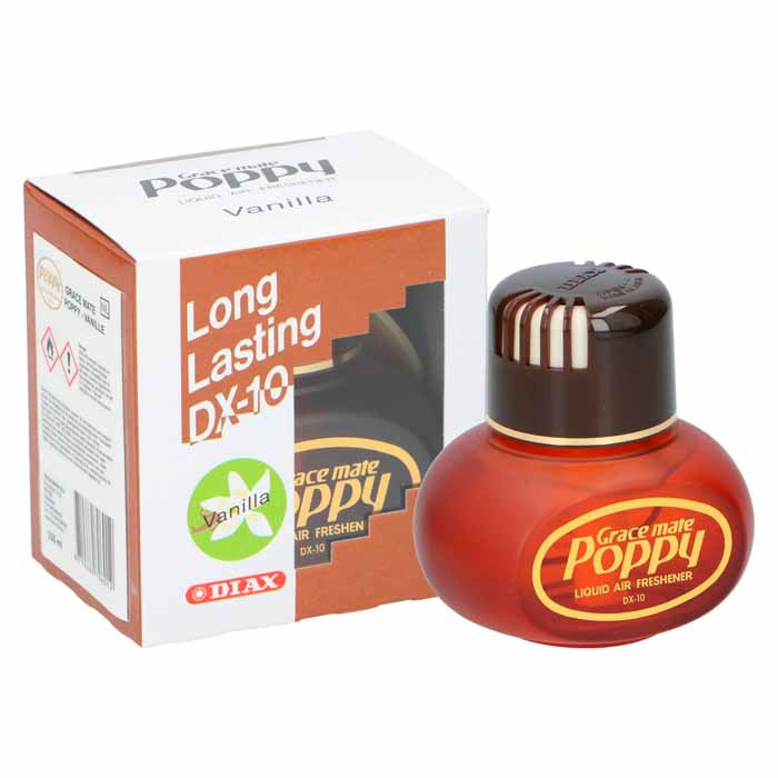 Poppy, Ilmanraikastin "vanilja", 150 ml.
