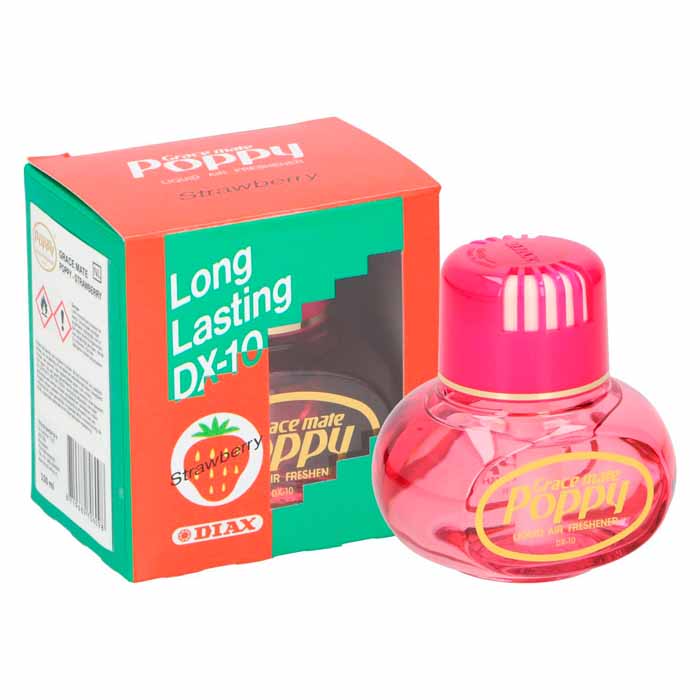 Poppy, Ilmanraikastin "mansikka", 150 ml.