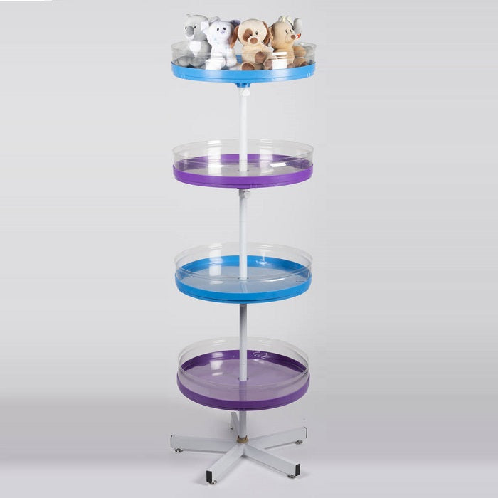 Newco, Rund Display Med 4 Hyllor