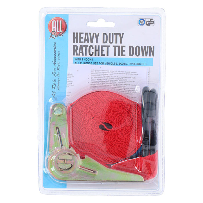 Allride, Kiinnitysremmi, Heavy Duty, 2 Koukkua, 5m.