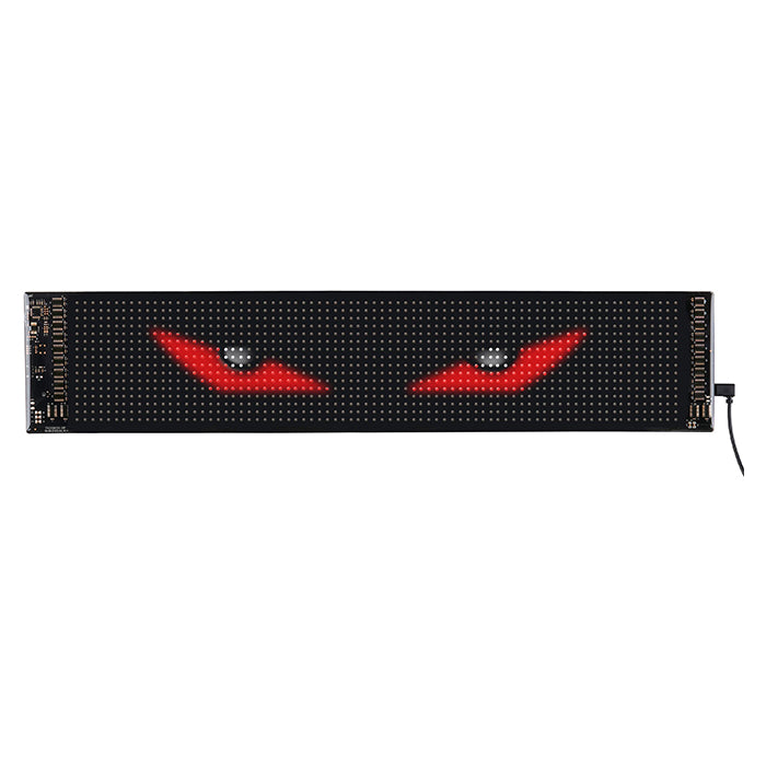 Allride, LED-paneeli Devil Eyes L 59 x 12 cm., M. App