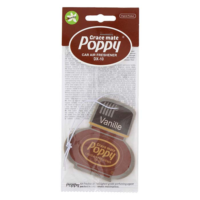 Poppy, Tuoksukortti, Vanilja