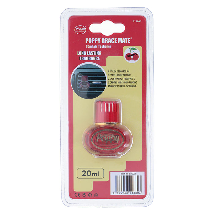 Poppy, Mini Luftfriskare Körsbär, 20 ml.