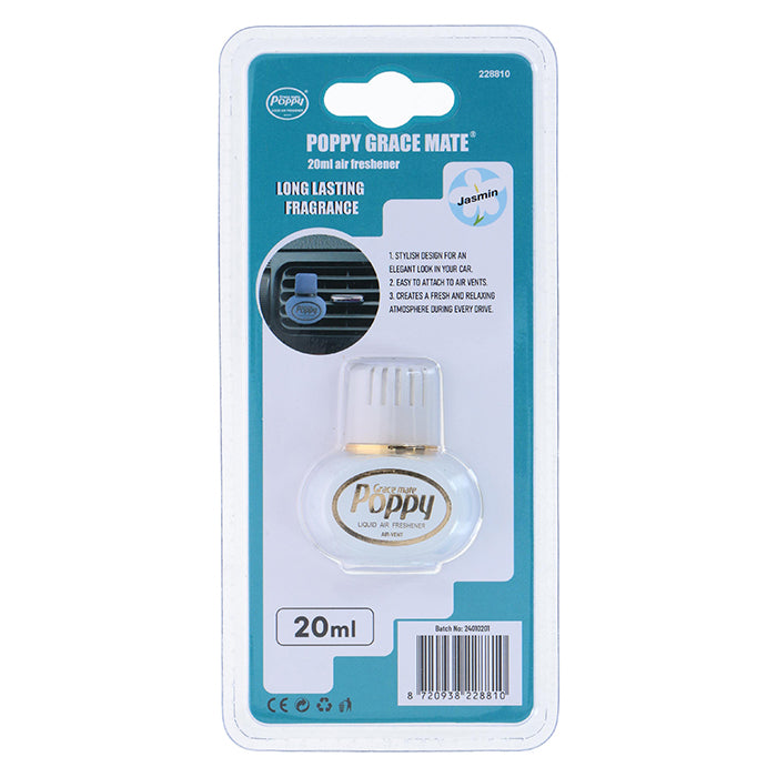 Poppy, Mini Luftrenare Jasmin, 20 ml.
