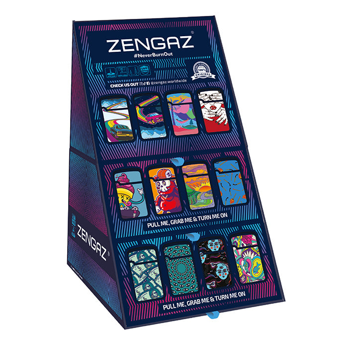 Zengaz, Stormtändare - Cube Display Med 48 Stk.