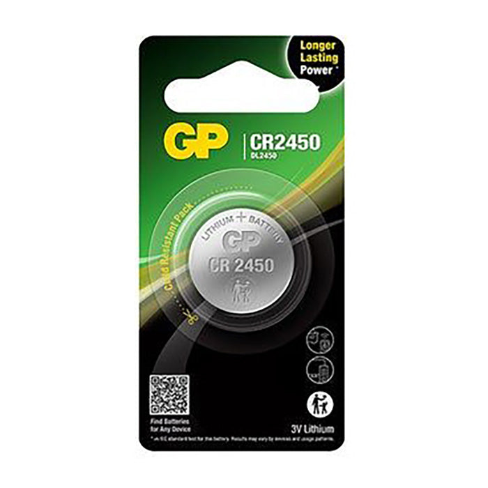 GP Batteries, GP CR2450 Akun 1 Kpl.