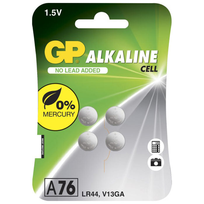 GP Paristot, Gp Alkalinen Nappiparistot 1,5v a76