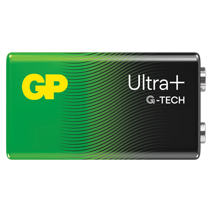 GP Batteries, GP Ultra Plus Alkaline 9V-batteri 1604AUP/6LF22 1-pack