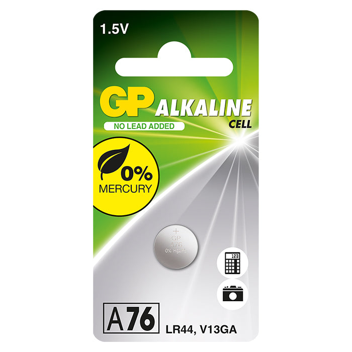 GP Batteries, Gp lr44/lr1154/ag13 Akut Stk.