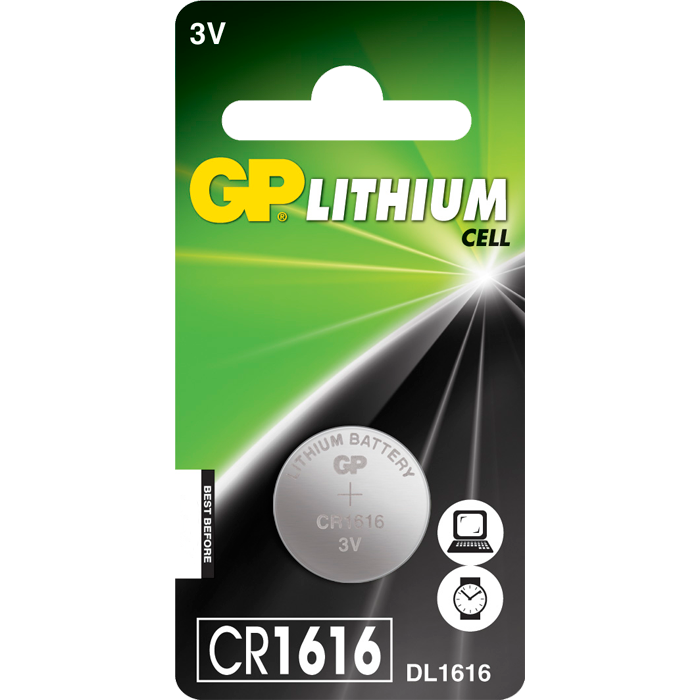 GP Batteries, Gp cr1616 Batteri Stk.
