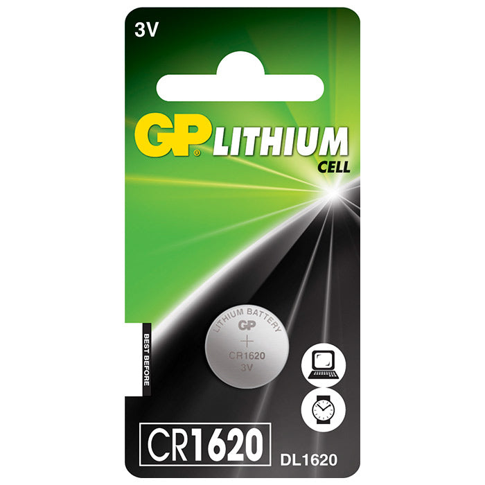 GP Paristot, Gp cr1620 Kolikkoparisto Kpl.