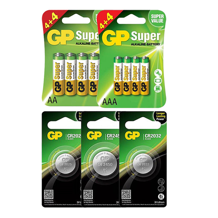 GP Batteries, GP Paristopaketti 60 kpl.