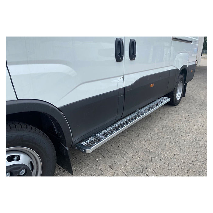 Danish Trailer, Universal Side Step Long - Sliding Door And Door - Left