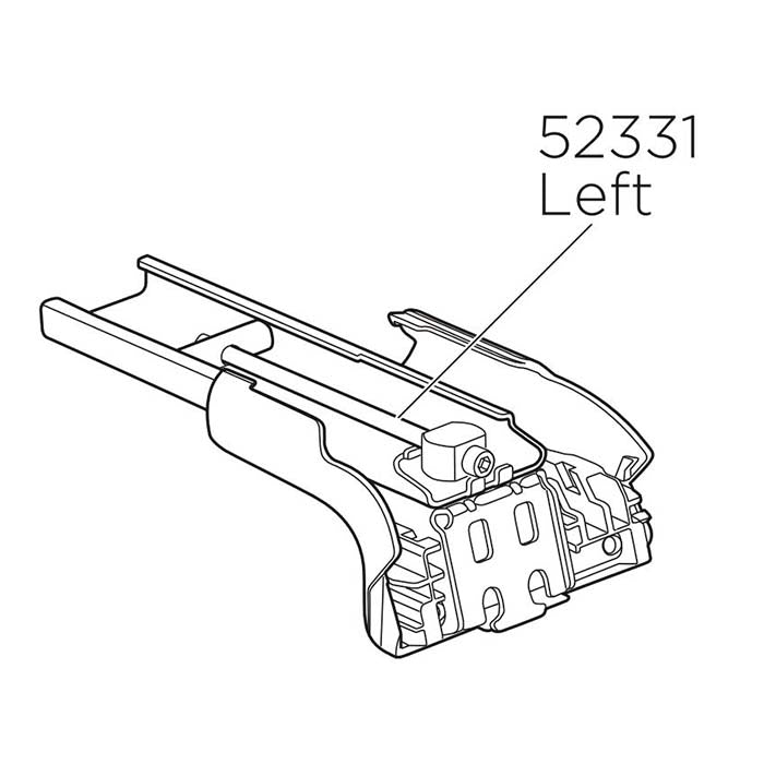 Thule, Fot Venstre Wingbar 959 Edge