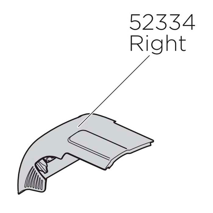 Thule, høyre endestykke 959 WingBar Edge