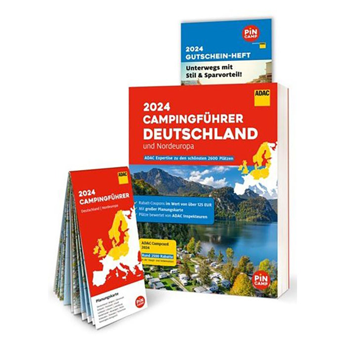 ADAC Campingguide Tyskland/Nordeuropa — Passar för 2024-2025