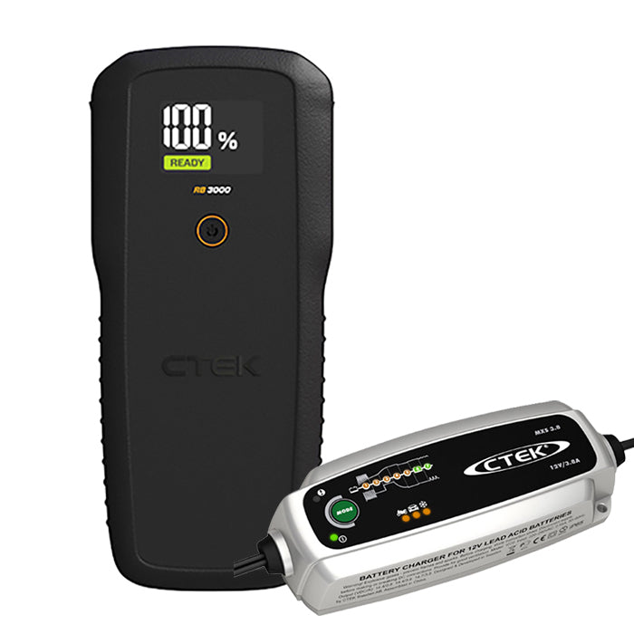 CTEK RB3000 Booster 12V - 3000A Incluye cargador de 3.8A