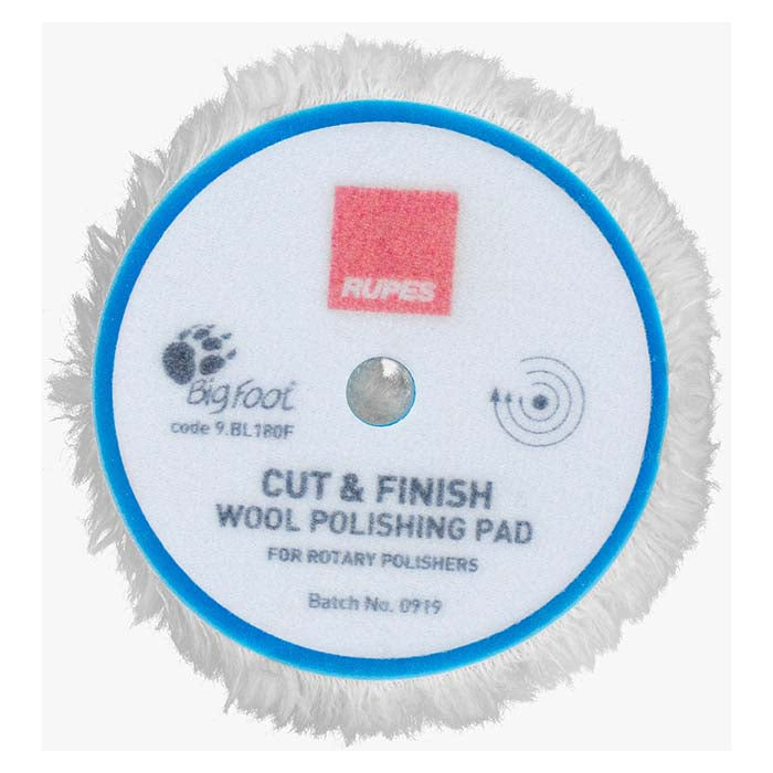 Rupes, Rotary Ø:180 mm Ullpad, Cut & Finish Ø:150mm, 1 Stk.