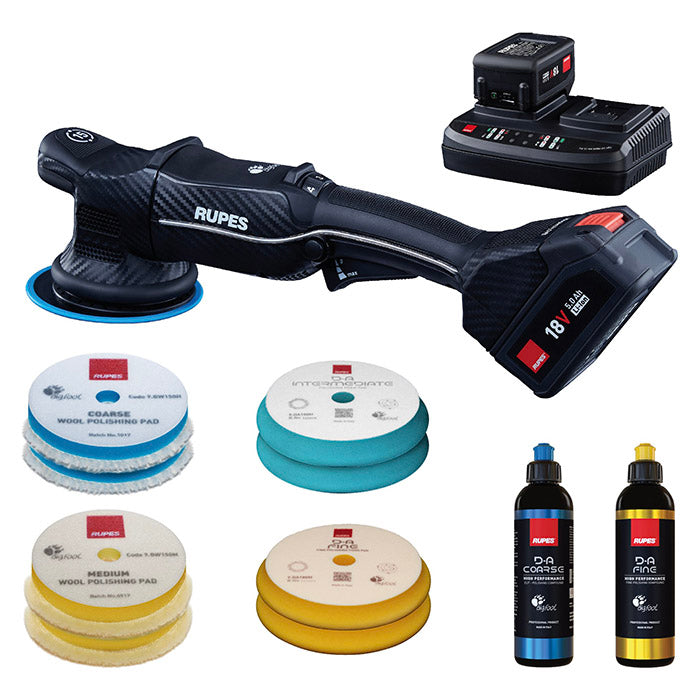 Rupes, HLR15 Bigfoot Ibrid Polisher Bas Kit Ø125mm