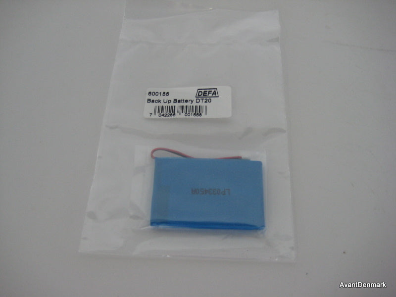 DEFA, Backup Batteri För dt20