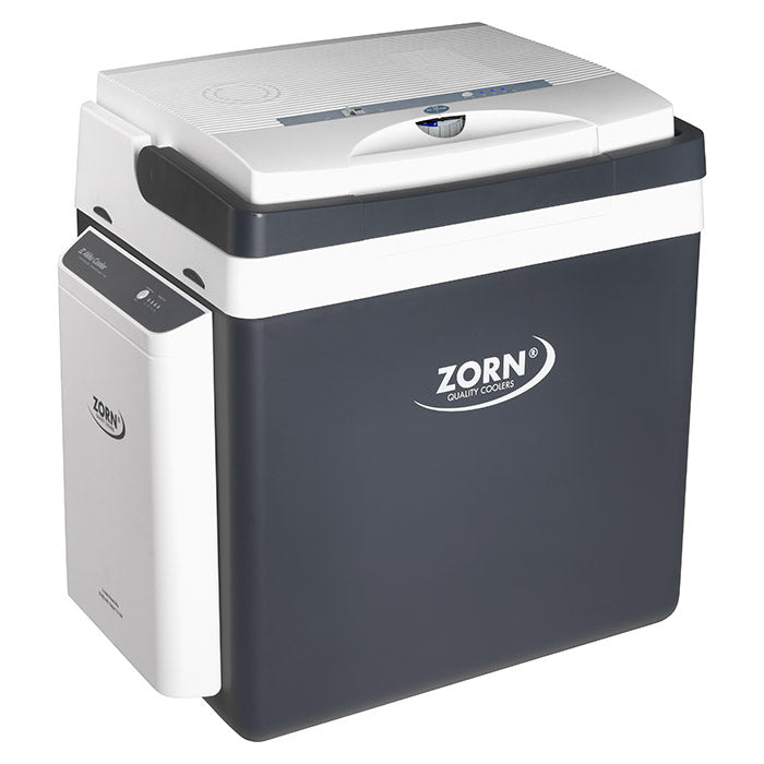 Zorn, ZORN 25L Elektrisk Kjøleboks 12/230V med Batteri 7,8 Ah
