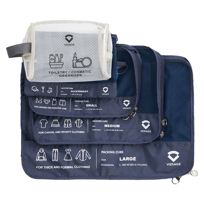 Bongout, Verage Packing Cubes mukaan toilettilaukku