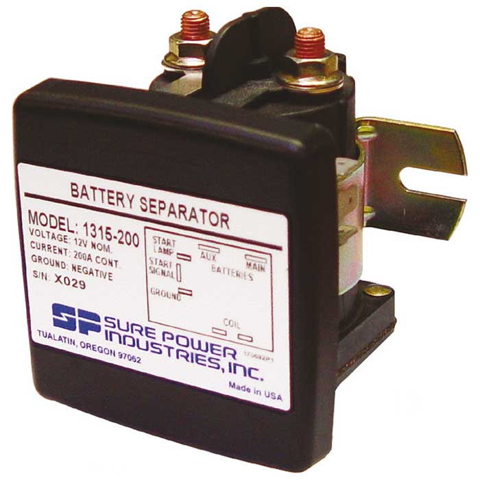 DEFA, Batteriseparator 12v 200a