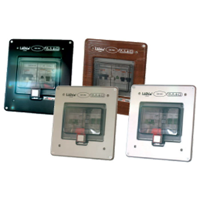 DEFA, Frontpanel, El-central var.2 Antracit