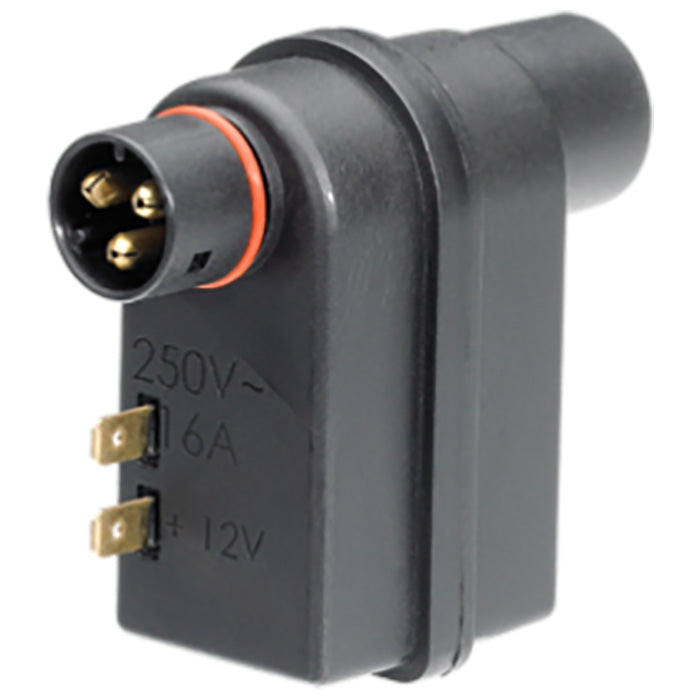 DEFA, Plugin Reklækontakt 12v. M/stel