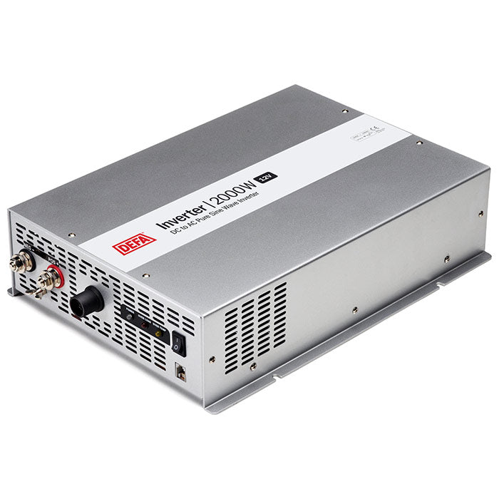 DEFA, Inverter 12v 2000w, Plug-in Kontakt