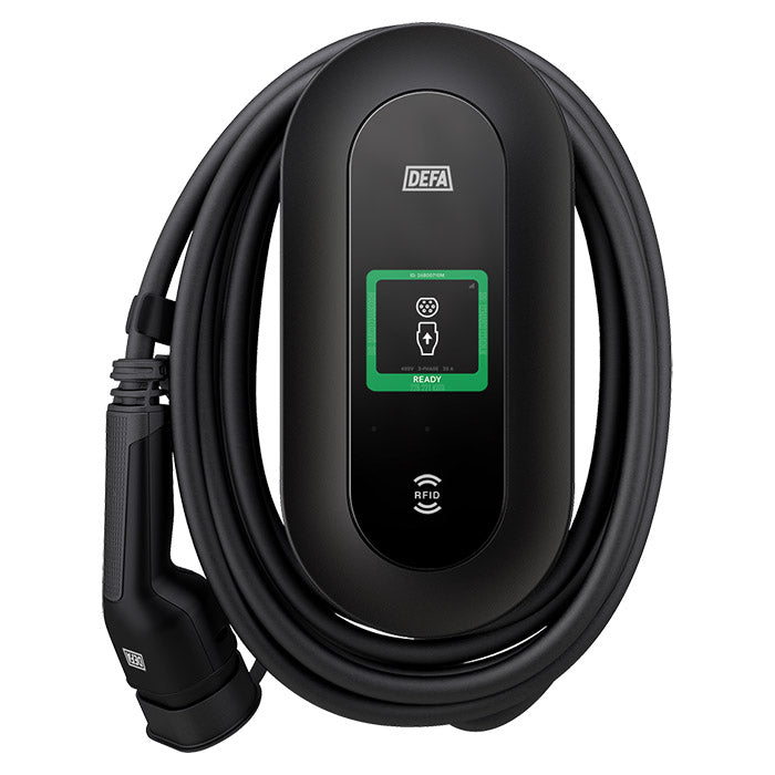 DEFA, EV Laddare Power Laddstation Inkl. Väggfäste, 6 m. Kabel 22kw