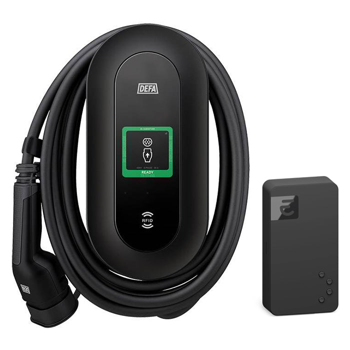 DEFA, EV Laddare Power Solar Laddstation 6 m. Kabel 22kw