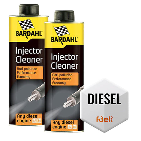 2 stk. Bardahl Servicerens Diesel inkl. Fueli fejltankningsalarm