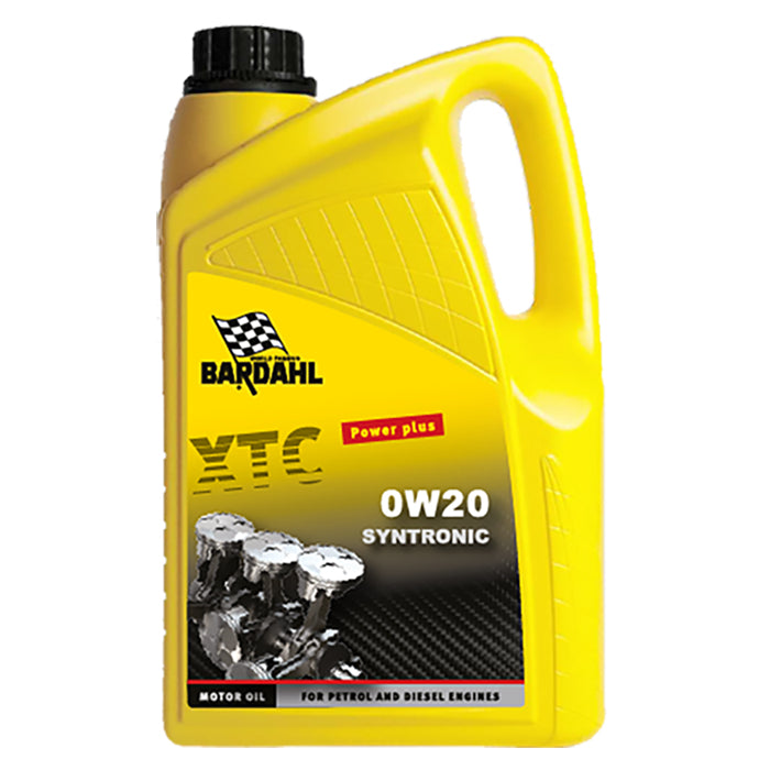 Bardahl, Moottoriöljy 0W20 Rc 5 l.