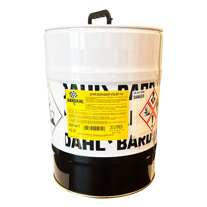 Bardahl, Bromsrengöring och Avfettning 20 l.