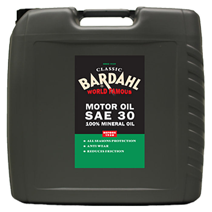 Bardahl, 20 Ltr. Sae30 Yksivaihe Classic Moottoriöljy