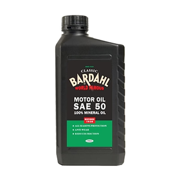 Bardahl, Moottoriöljy 1 Ltr. Sae50 Singlegrade Classic
