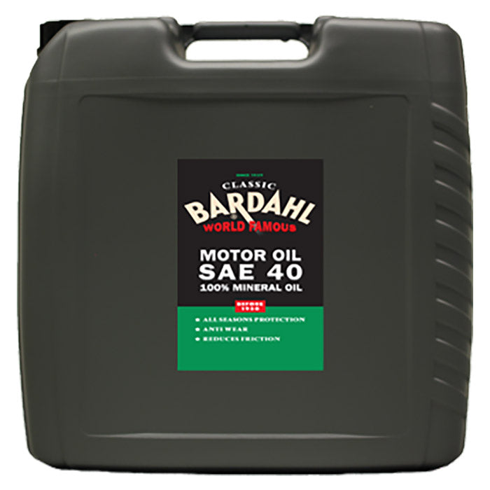 Bardahl, 20 Ltr. Sae50 Singlegrade Classic Motorolja