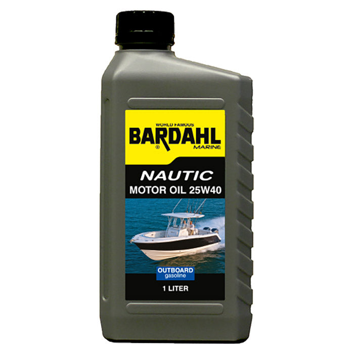 Bardahl, Moottoriöljy 1 Ltr. 25W40 Nautic Ulkomuotoinen