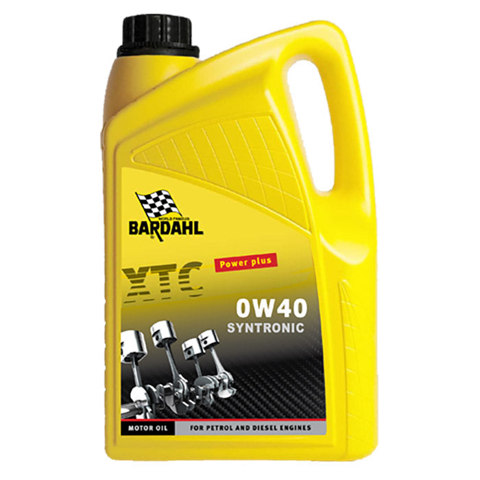 Bardahl, Moottoriöljy 5 Ltr. 0W40 Sm/cf Syntronic