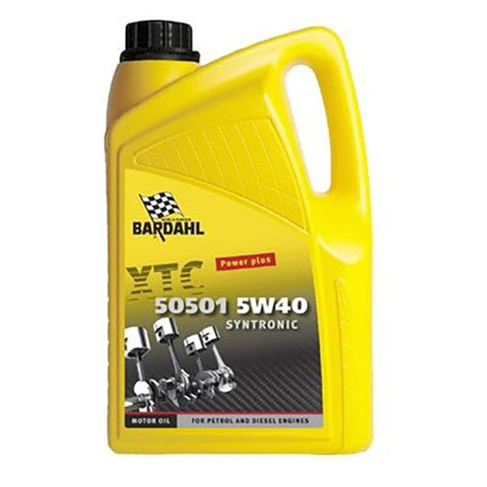 Bardahl, Moottoriöljy 5 Ltr. Xtc 5W40 Syntronic 50501