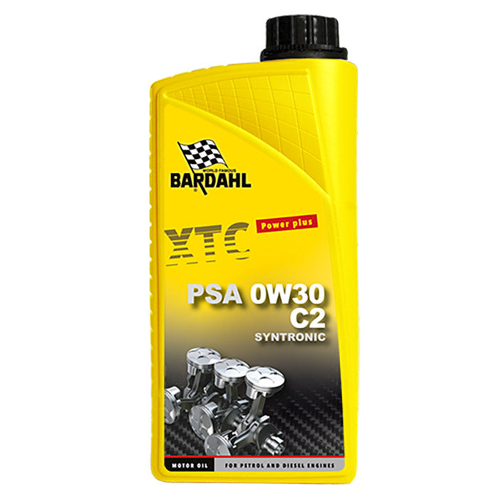 Bardahl, Motorolja 1 Ltr. Xtc Psa 0W30 C2 Syntronic