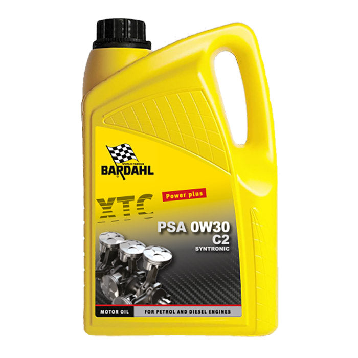 Bardahl, Motorolja 5 Ltr. Xtc Psa 0W30 C2 Syntronic