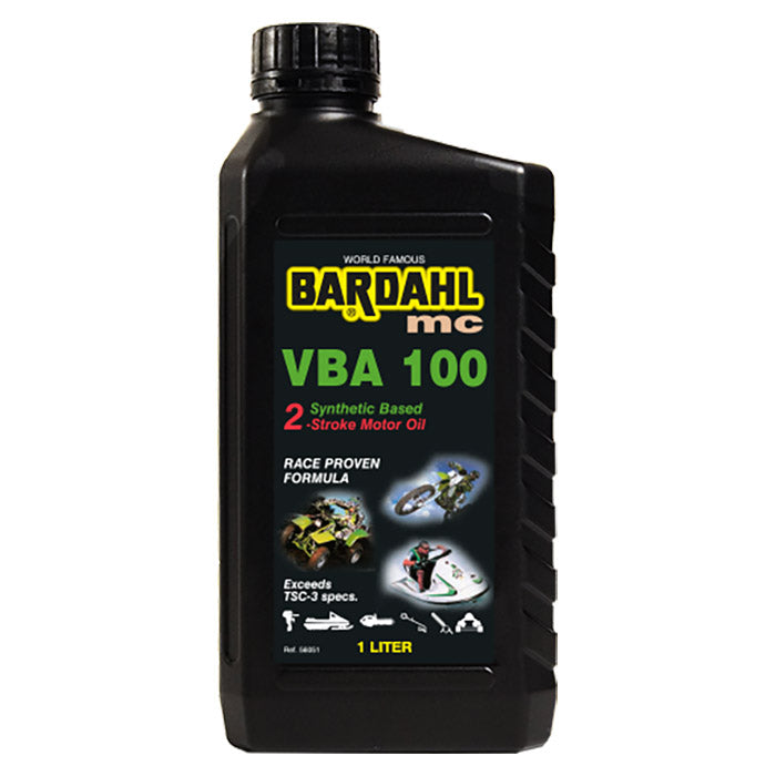 Bardahl, 1 Ltr. 2-taktsolja Vba 100 Semisynt. MC